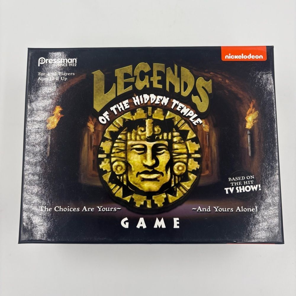 Pressman Nickelodeon Legends of‎ The Hidden Temple Game Target Exclusive